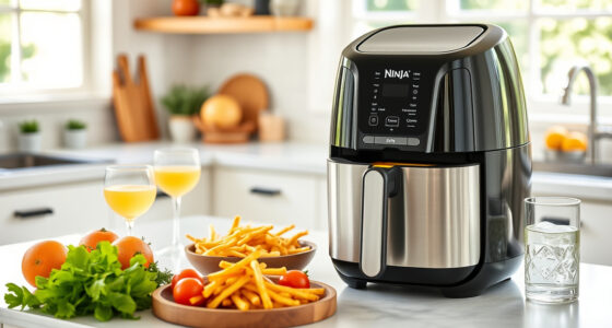 Cool Summer Sweet Potato Fries with Ninja Air Fryer
