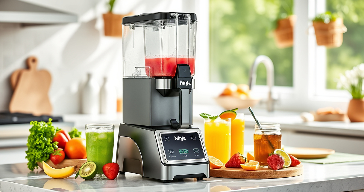 Create Perfect Summer Slushies with Ninja SLUSHi XL Frozen Drink Maker