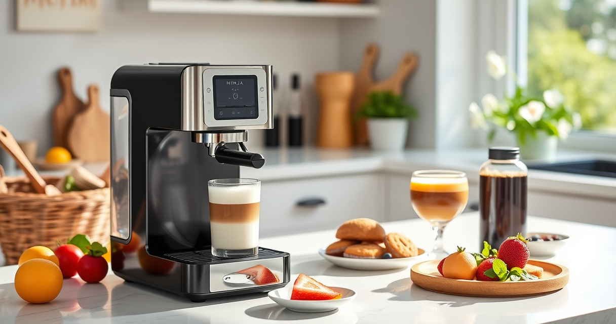 Create Refreshing Summer Iced Espresso Drinks with the Ninja Luxe™ Café Mini