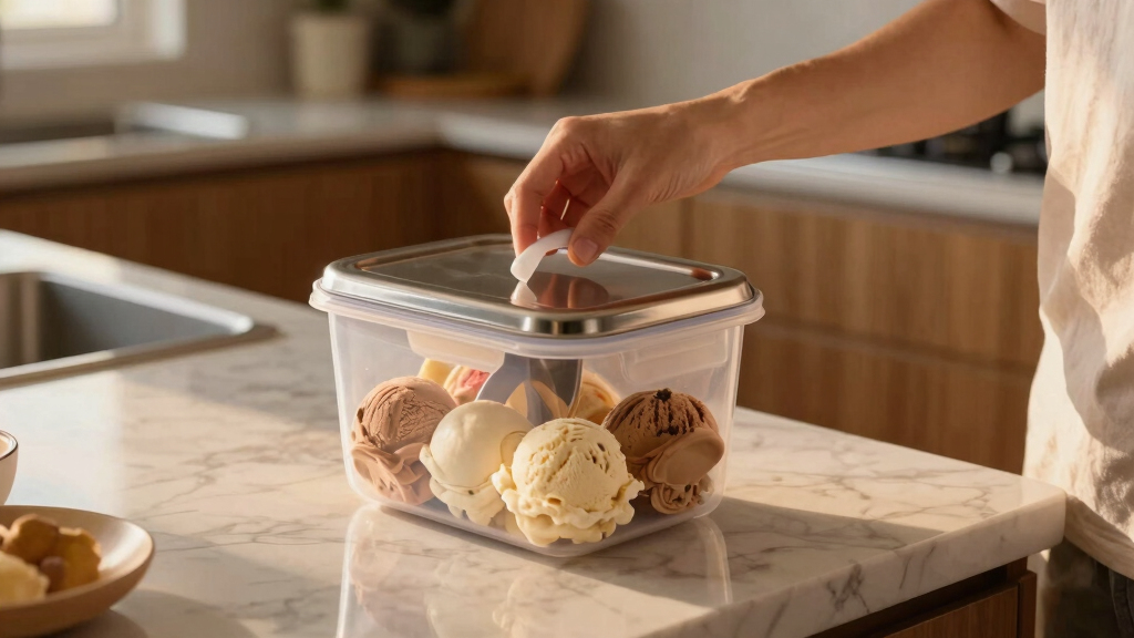 Ice Cream Storage Containers: A Back to school Guide