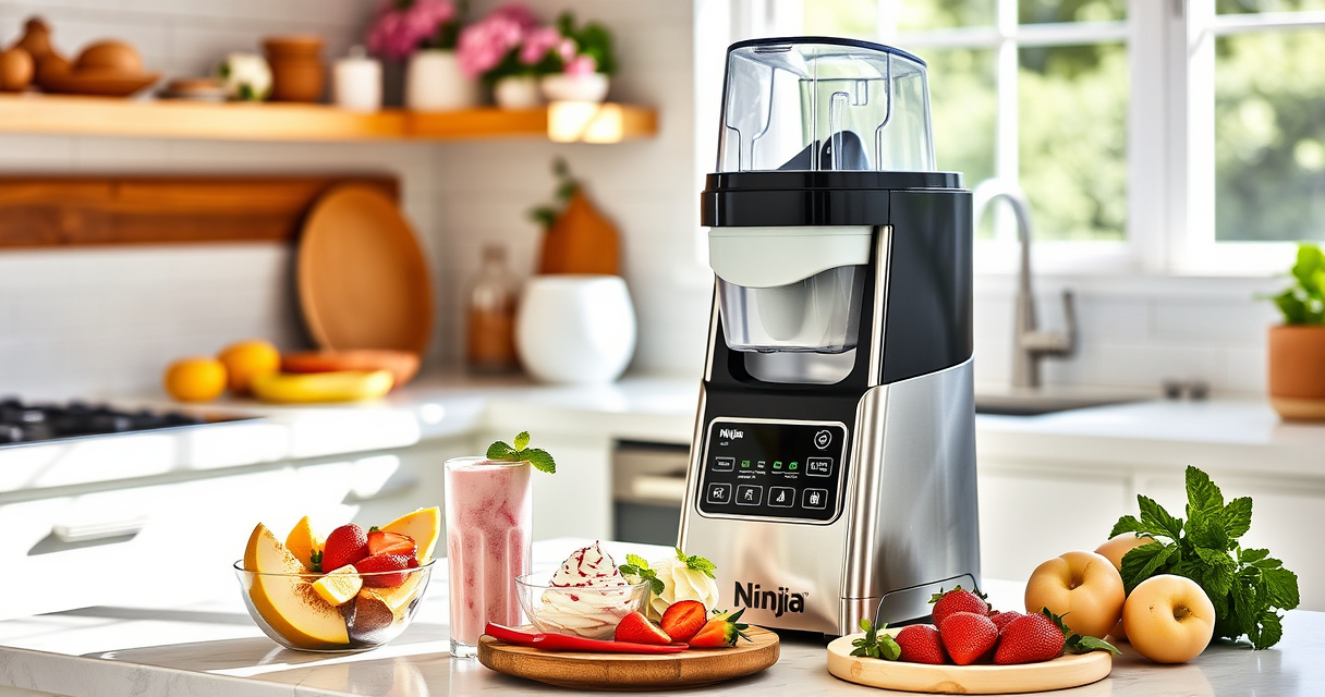 Make Summer Treats with Ninja NC701 CREAMi Swirl Ice Cream Maker