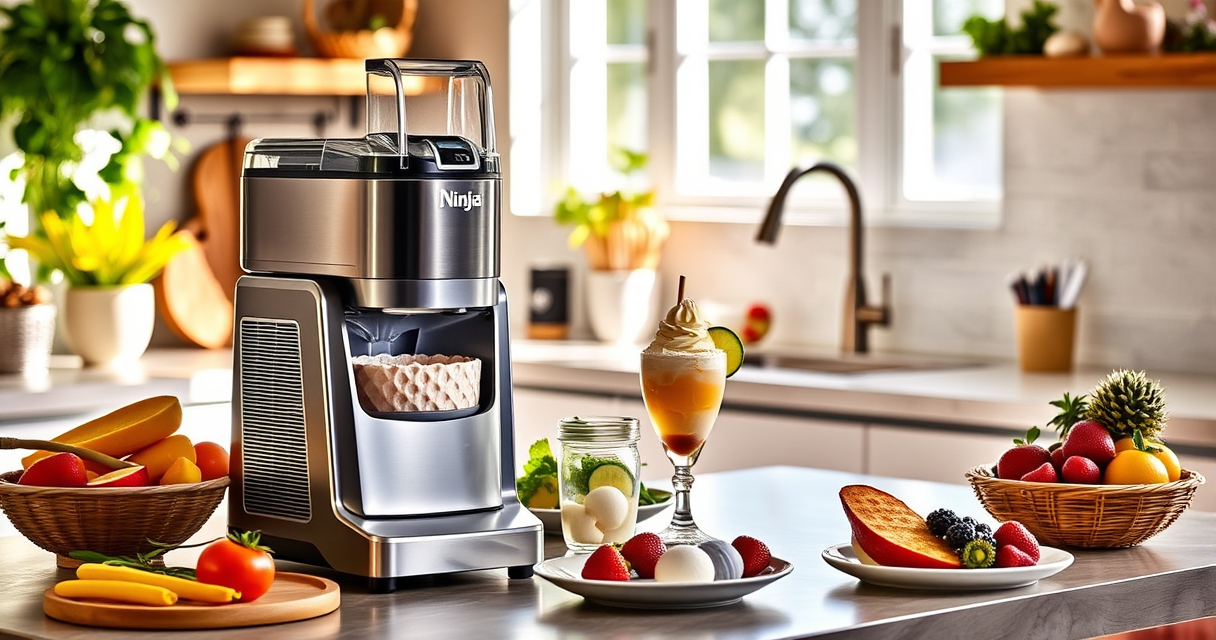 Make Summer Treats with Ninja NC701 CREAMi Swirl Ice Cream Maker