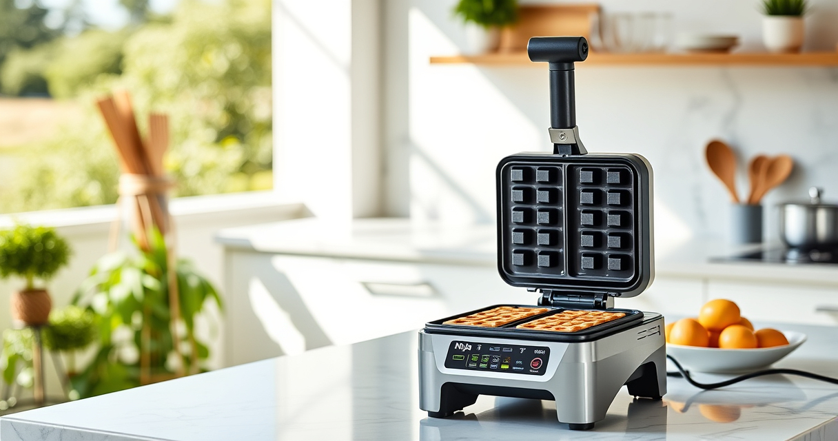 Ninja Belgian Waffle Maker Pro: Perfect Summer Waffles Every Time