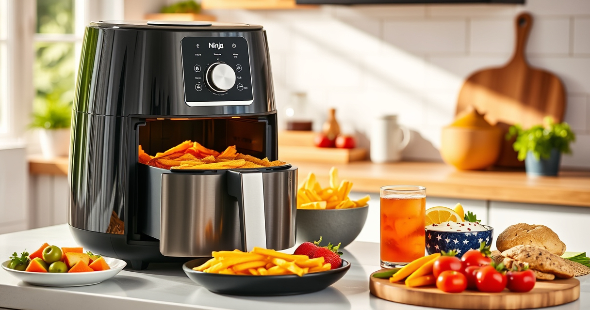 Summer Roast & Crisp with Ninja Air Fryer’s DoubleStack XL