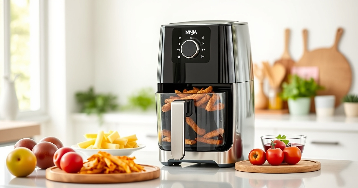 Ninja Crispi 4-in-1 Glass Air Fryer: Perfect for Summer Snacks & Desserts