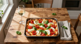 One-Pan Caprese Baked Chicken Is The 30-Minute Dinner I'm Making All Month
