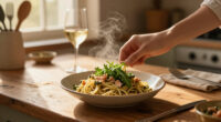 Pasta Di Avena Con Tonno E Pesto Di Rucola