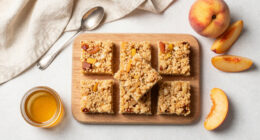 Peach Crumb Bars