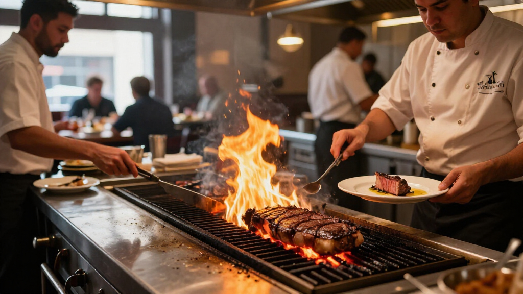 A Day With The Grill Master At NYC’s Best New Steakhouse | On The Line | Bon Appétit