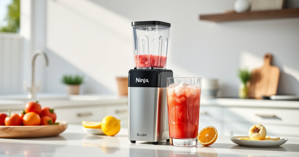Beat the Summer Heat with the Ninja SLUSHi 72 oz Frozen Drink Maker