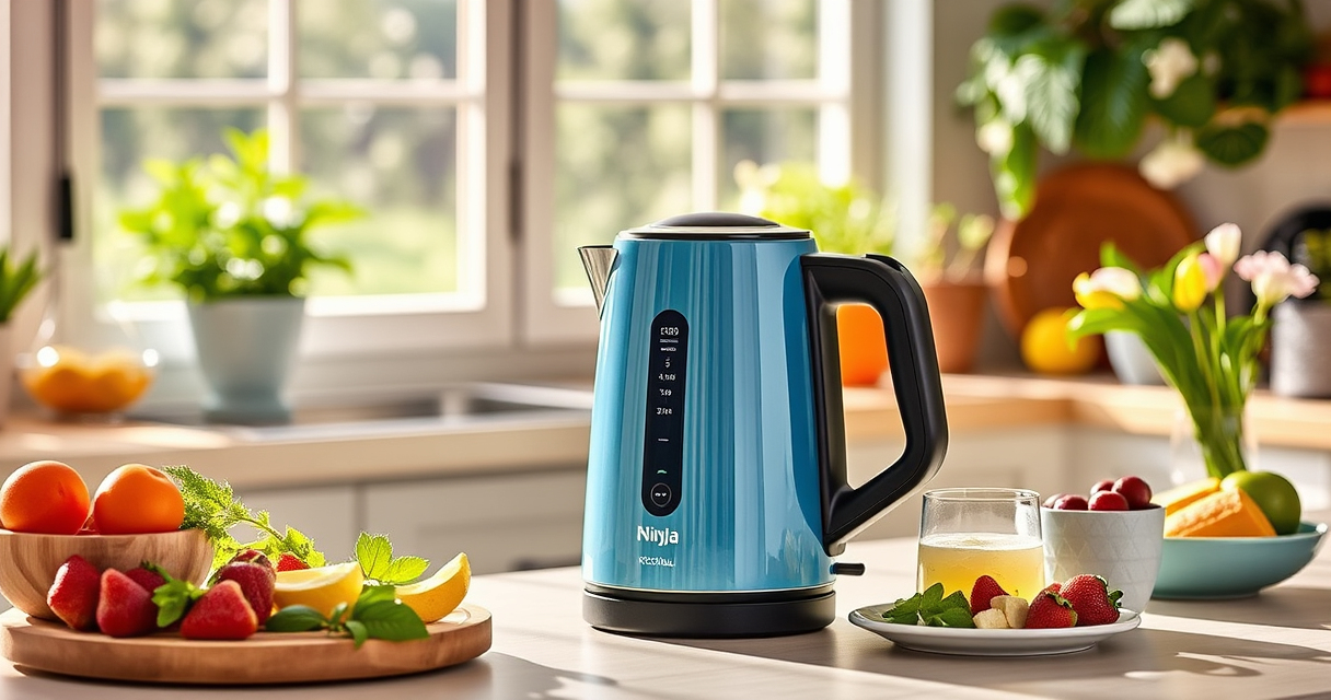 Cool Summer Recipes & Uses with the Ninja KT200BL Electric Kettle