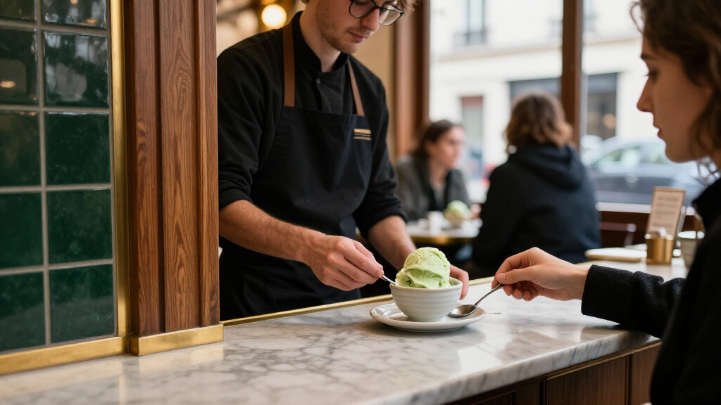 Design Details: A New Dimension At Café Shin Marais In Paris
