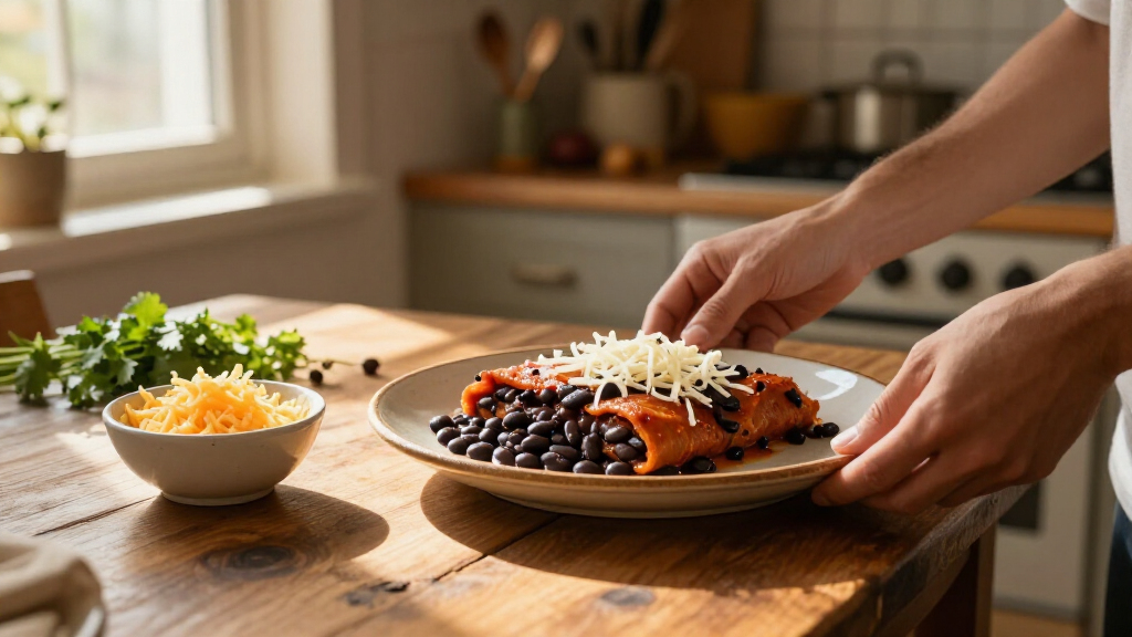 Enchilada Black Beans