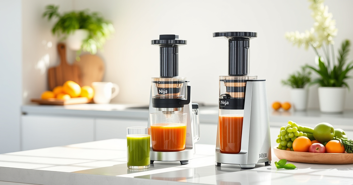 Enjoy Fresh Summer Juices with the Ninja NeverClog Cold Press Juicer