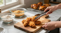 For The Crispiest Breaded Chicken, I Skip The 3-Step Breading Method