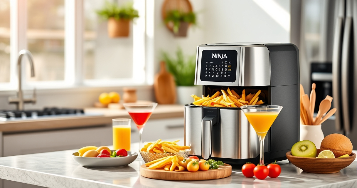 Host Effortlessly with the Ninja DoubleStack XL Smart Air Fryer This Summer
