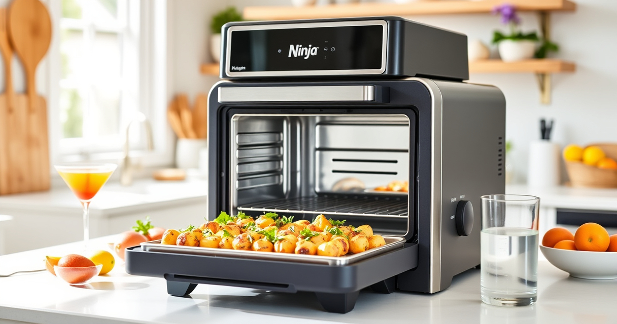 Host Effortlessly with the Ninja Foodi XL Pro Air Oven This Summer