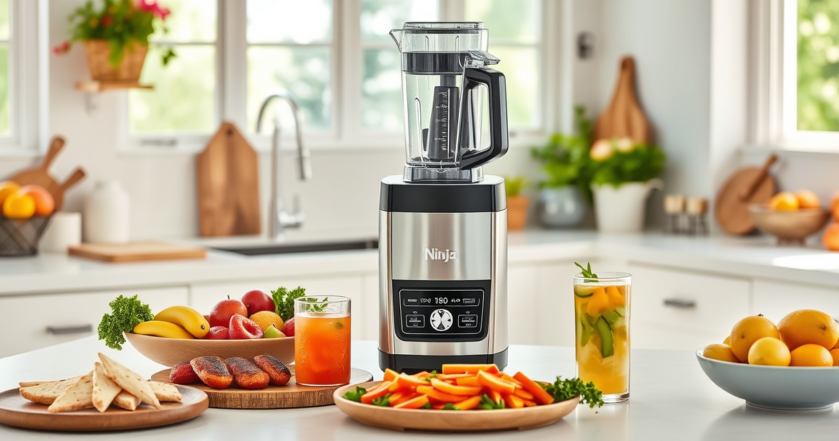 Ninja Professional Plus Kitchen System: Perfect for Summer Pool Parties & Cookouts