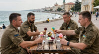 Sporting Diplomacy In Odesa: Ukrainian Servicemen Take On Italian Pacifists