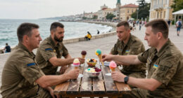 Sporting Diplomacy In Odesa: Ukrainian Servicemen Take On Italian Pacifists