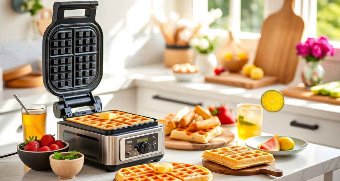 Summer Delight: Creative Recipes with the Ninja Belgian Waffle Maker Pro