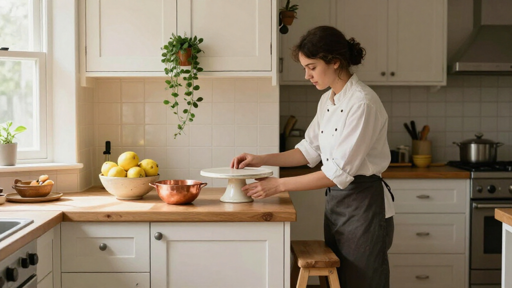 11 Clever Ideas For What To Do With The Awkward Space Above Kitchen Cabinets