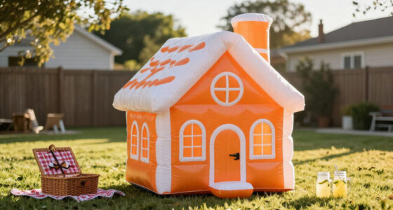 Amazon’s Selling A Giant Inflatable Gingerbread House That’ll Turn Your Yard Into Candy Land