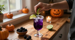 These Midnight Margaritas Are The Ultimate Halloween Cocktail